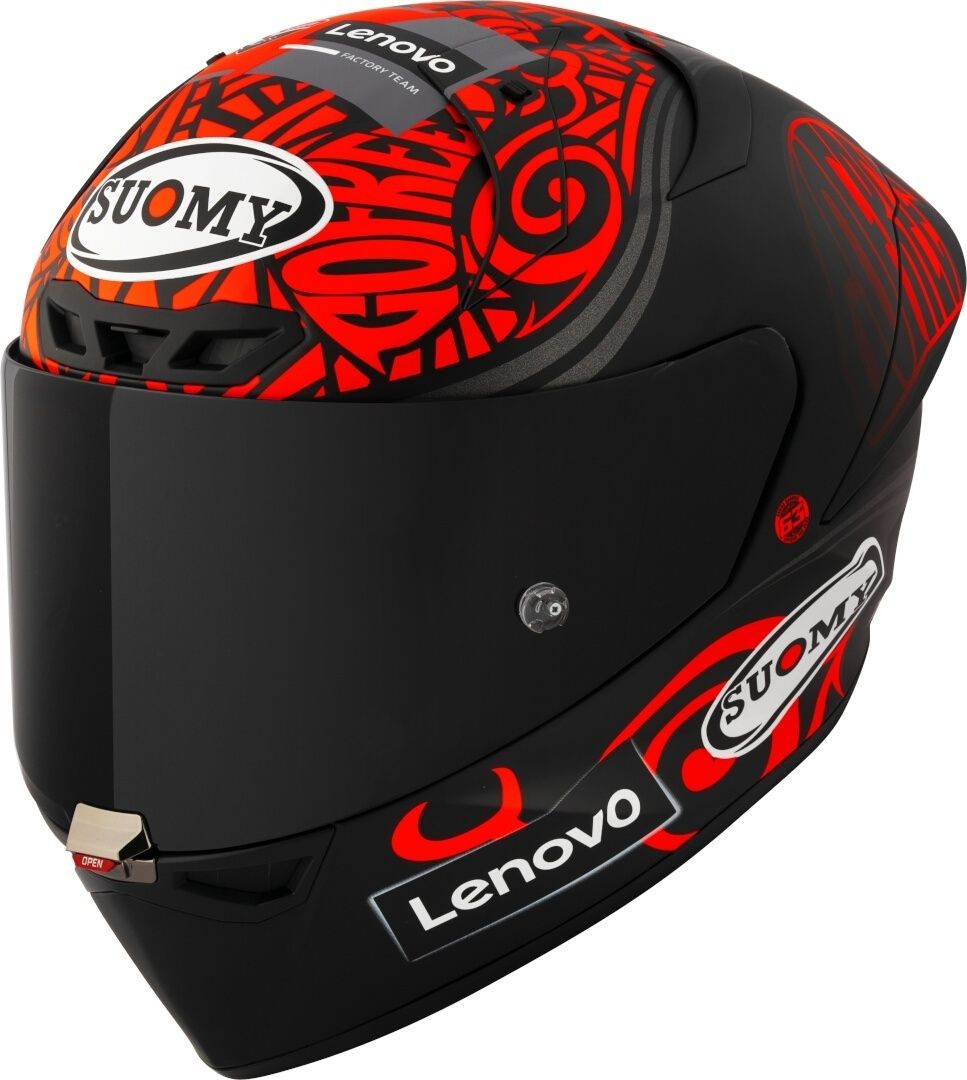 Suomy S1-XR GP Bagnaia Replica 2024 Full Face Helmet - Chromeburner