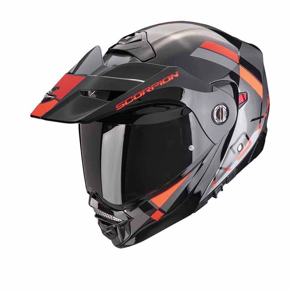 Scorpion ADX-2 Galane Silver-Black-Red - Chromeburner