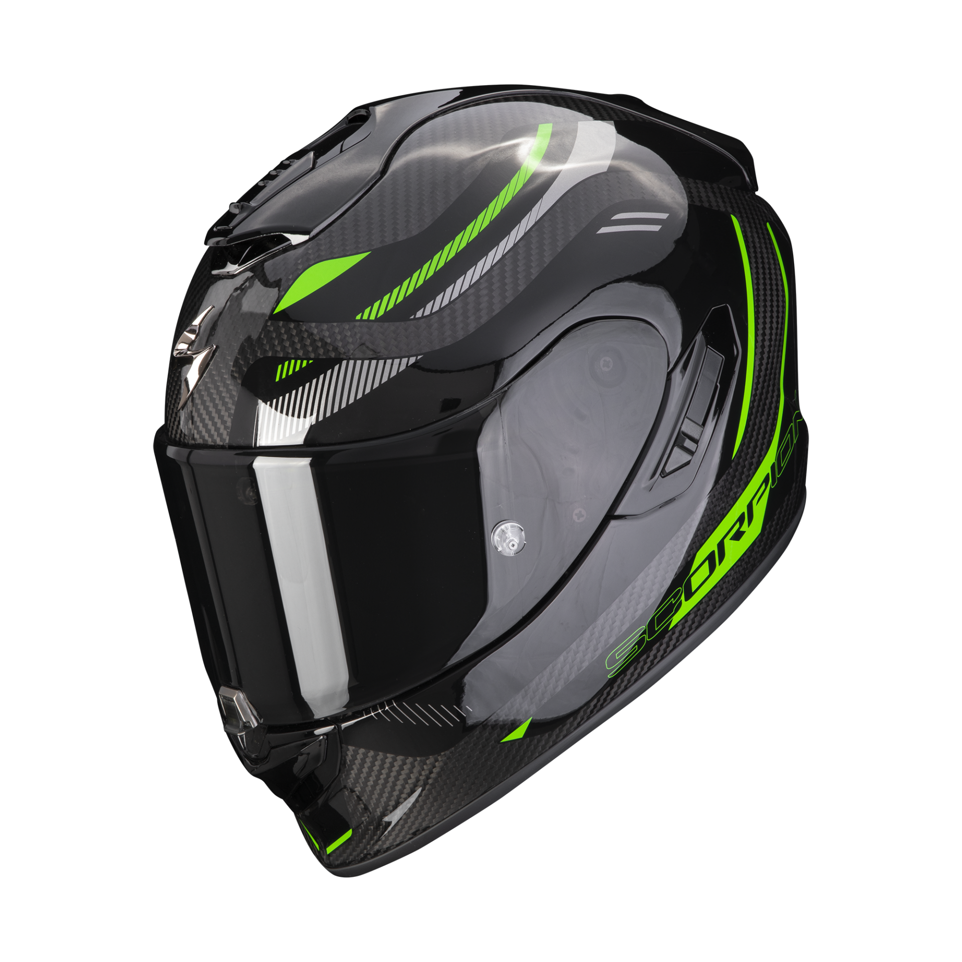 SCORPION EXO-1400 carbonヘルメット region Scorpion Exo-1400 Evo Carbon Air Kydra Black-Green
