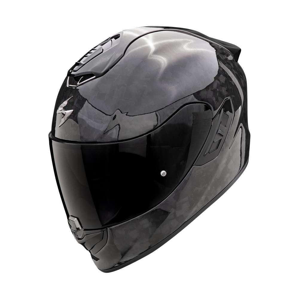 SCORPION EXO-1400 carbonヘルメット region Scorpion Exo-1400 Evo II Onyx Carbon Air Solid Black
