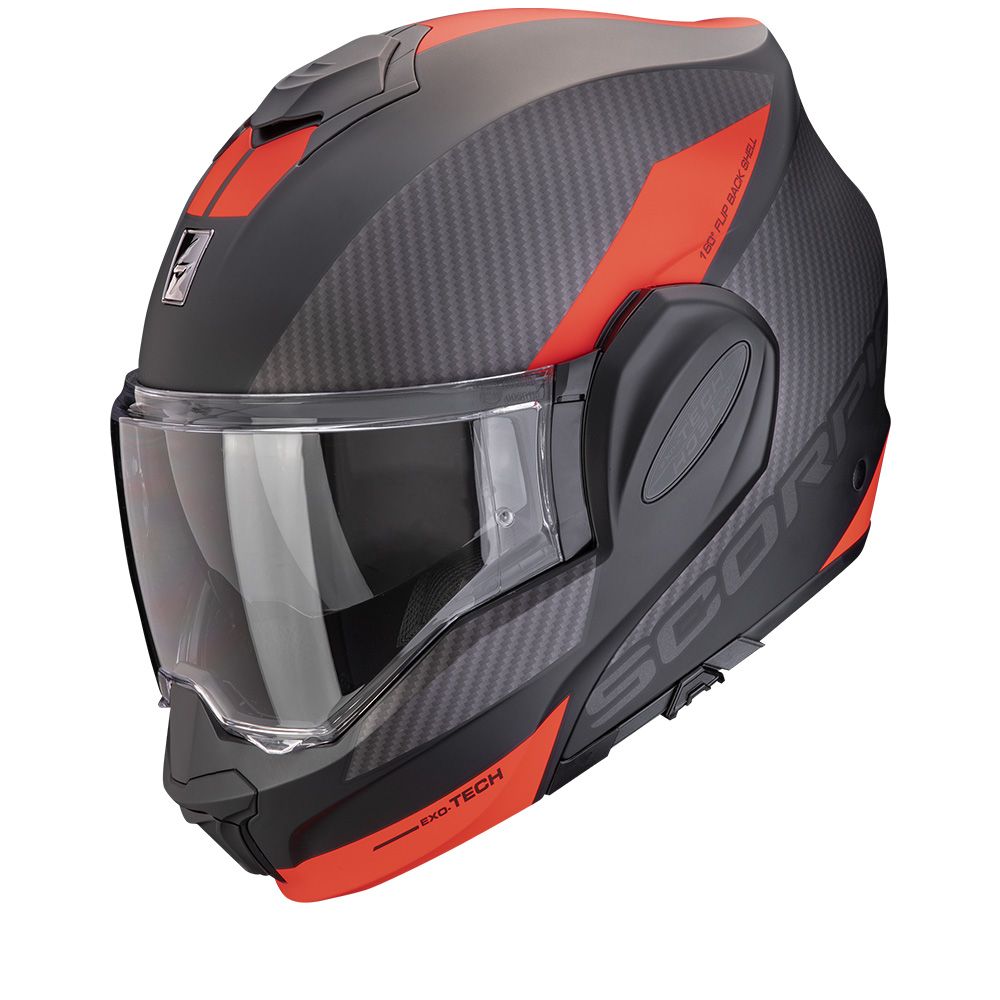 Scorpion Exo-Tech Evo Team Matt Black-Silver-Red - Chromeburner