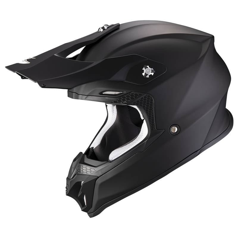 Scorpion Vx-16 Evo Air Solid Matt Black - Chromeburner