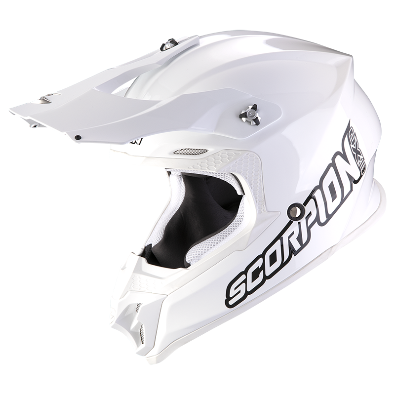 Scorpion Vx-16 Evo Air Solid White-White - Chromeburner