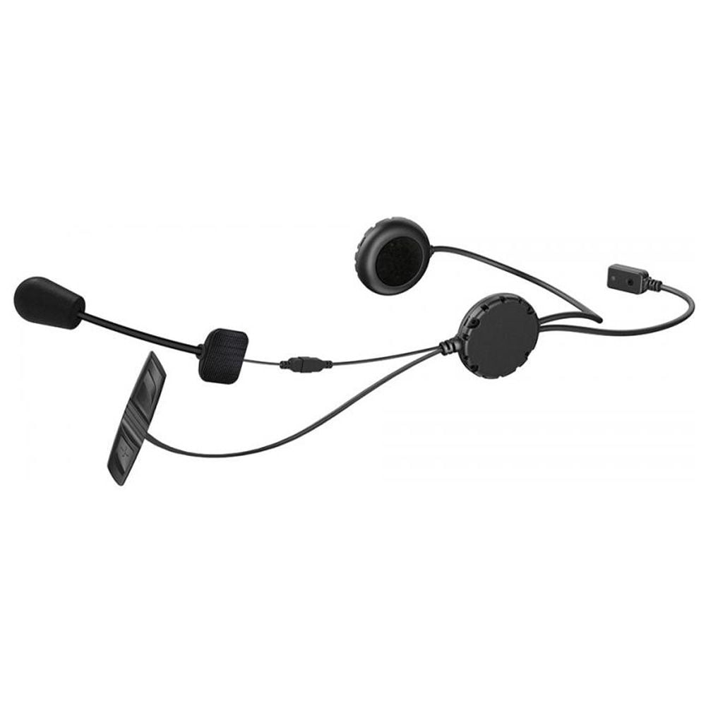 Sena 3S Plus Universal Wired Boom Microphone Kit - Chromeburner