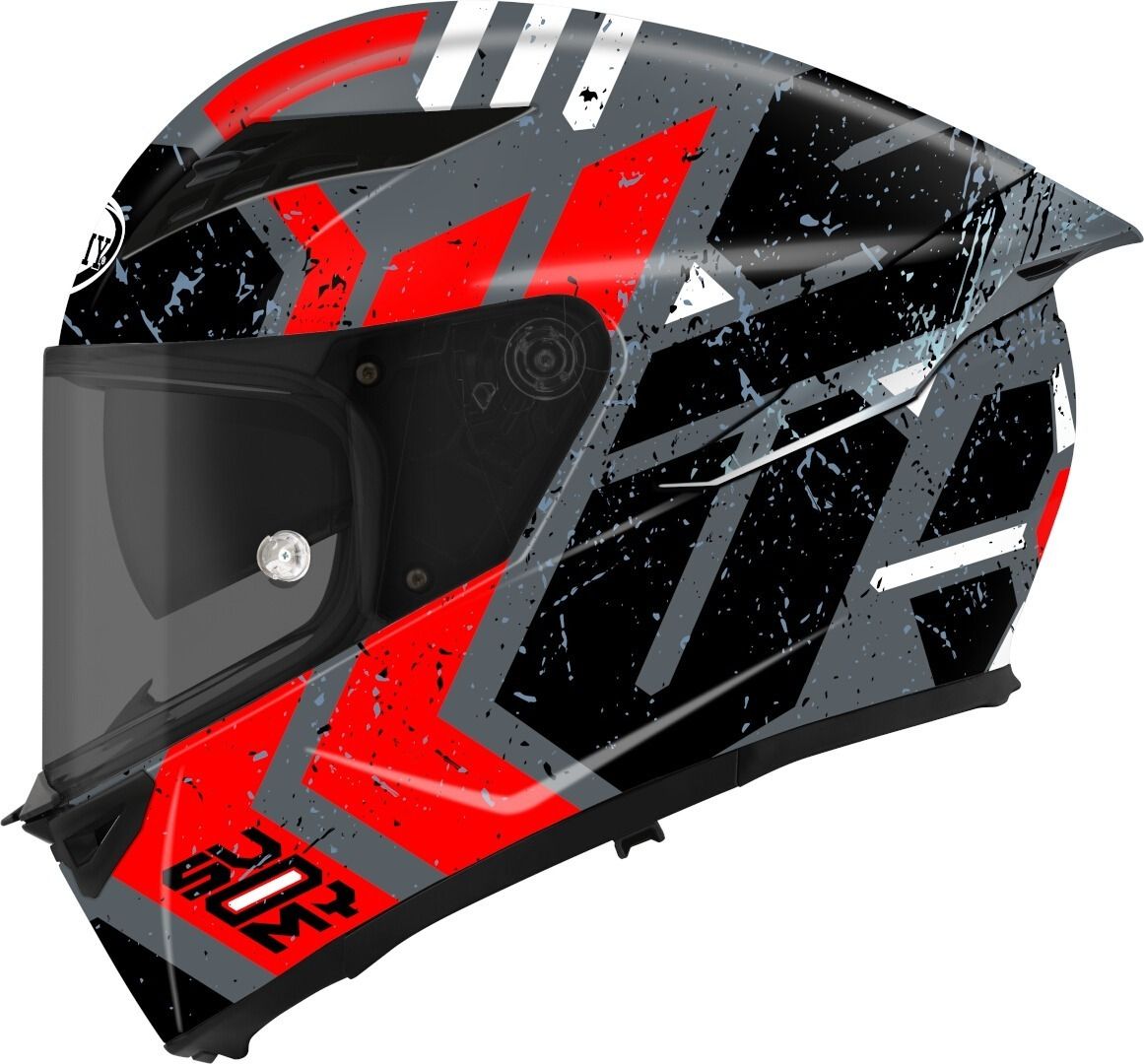Suomy Stellar Entropy Matt Red Full Face Helmet Chromeburner