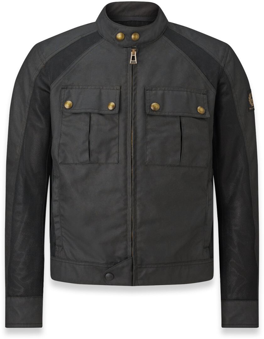 Belstaff Temple Black Waxed Jacket - Chromeburner