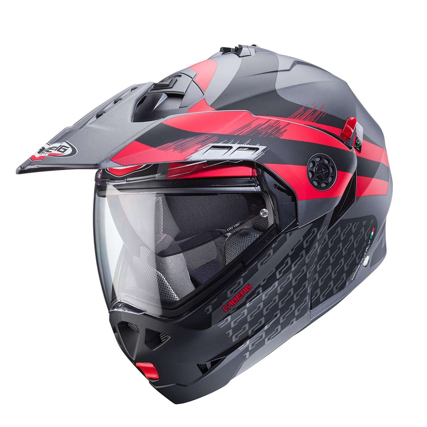 Caberg Tourmax X Sarabe Gray Red Modular Helmet