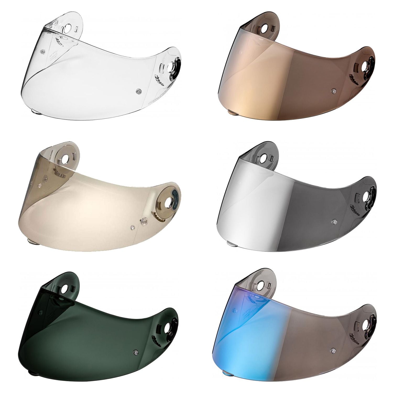 X-Lite X-803 X-802R(R) X-702 (GT) X-661 X-603 Visor - Chromeburner