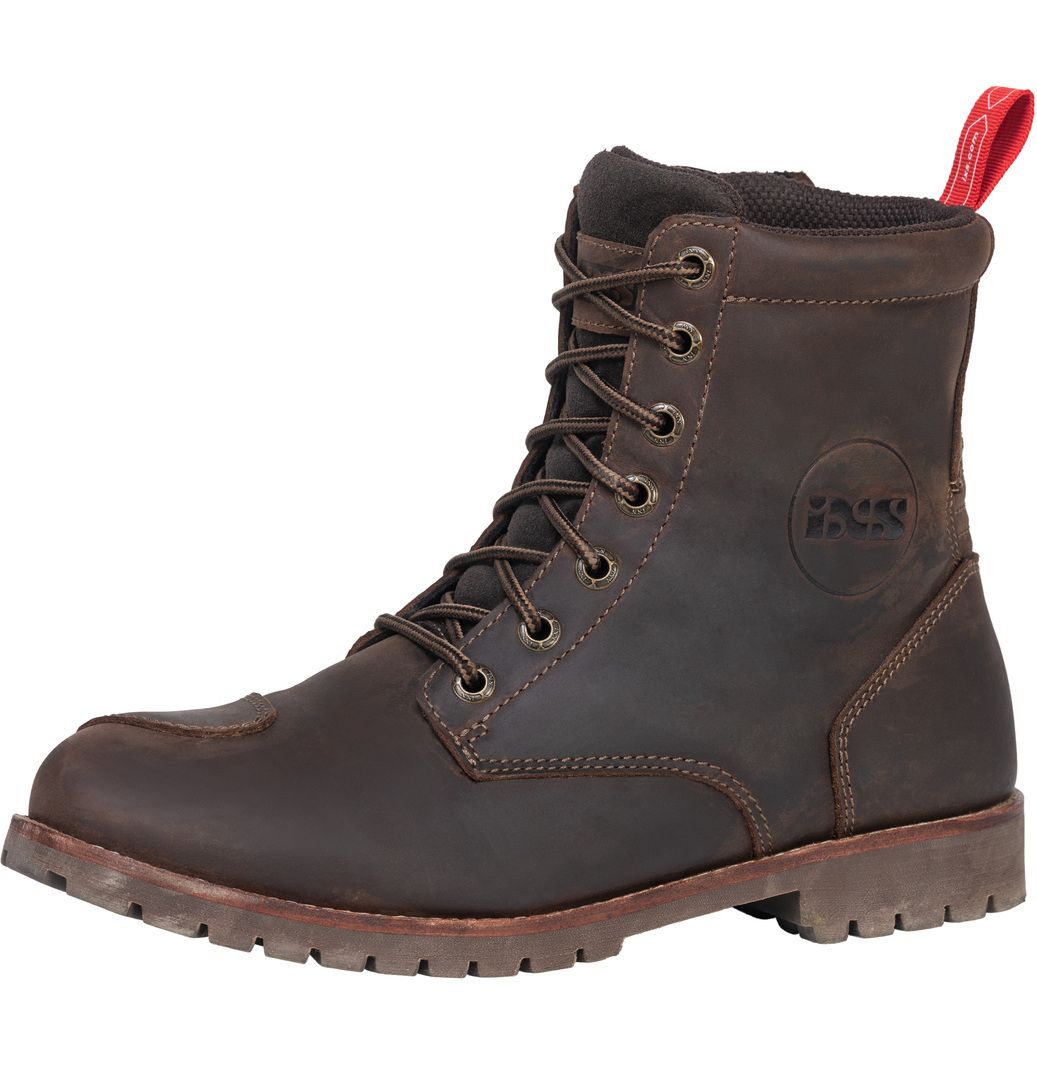 IXS X-Classic Oiled Brown Motorcycle Riding Shoes - Chromeburner