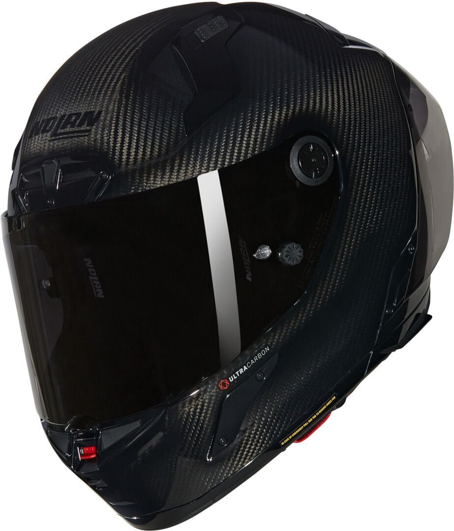 Nolan X-804 RS Puro 324 Carbon Glossy Full Face Helmet - Chromeburner