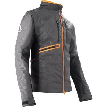 Acerbis Enduro One Black Orange Textile Jacket