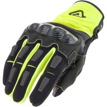 Acerbis Carbon G 3.0 Gelb Schwarz Handschuhe