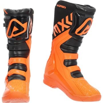 Acerbis X-Team 2025 Orange Schwarz Motocross Stiefel