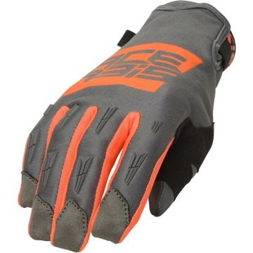 Acerbis WP Homologated Grey Orange Motocross Gloves
