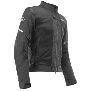 Acerbis Ramsey Vented Black Textile Jacket