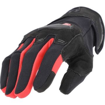 Acerbis X-Street Schwarz Rot Handschuhe