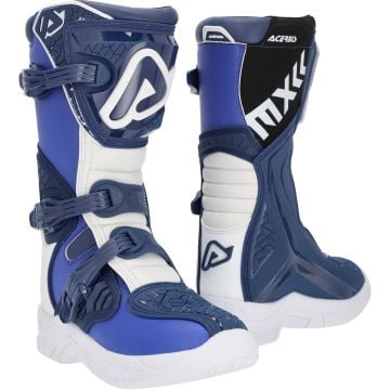 Acerbis X-Team JR Blau Weiß Kinder Motocross Stiefel