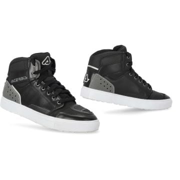 Acerbis Lock Black Motorcycle Shoes