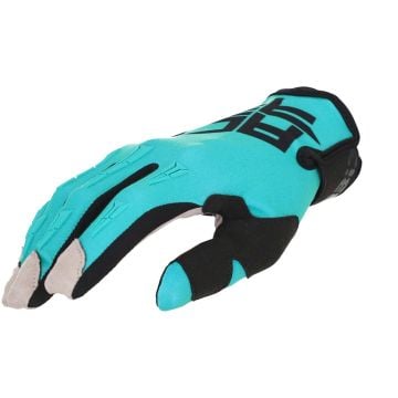 Acerbis MX X-K 2023 Turquoise Black Kids Motocross Gloves