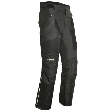 Acerbis Ramsey Vented Black Textile Pants