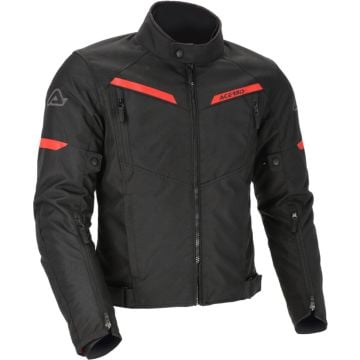 Acerbis X-Street Black Red Textile Jacket