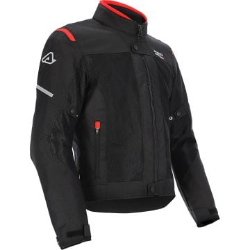 Acerbis On Road Ruby Black Red Textile Jacket