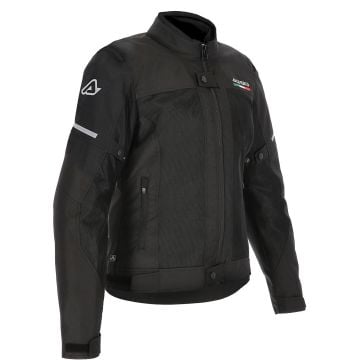 Acerbis On Road Ruby Ladies Black Textile Jacket