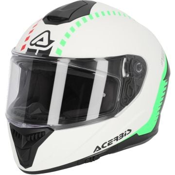 Acerbis Krapon Matt White Full Face Helmet