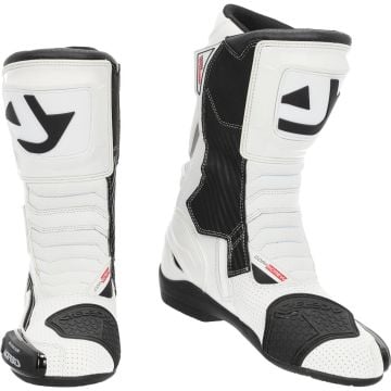 Acerbis Corkscrew White Boots