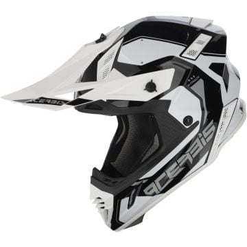 Acerbis X-Track Black White Motocross Helmet