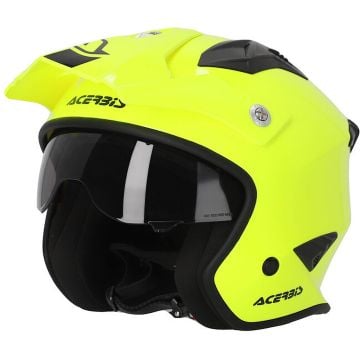 Acerbis Aria Solid Yellow Jet Helmet