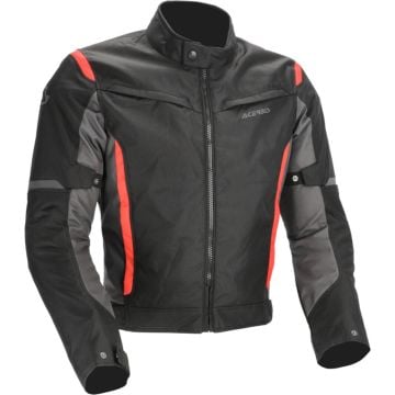 Acerbis X-MAT 2.0 Black Red Textile Jacket