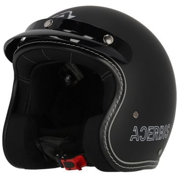 Acerbis Skodela Matt Black Jet Helmet