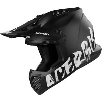 Acerbis Profile Junior Matt Black Kids Motocross Helmet