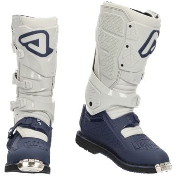 Acerbis X-Rock MM2 Grau Dunkelblau Motocross Stiefel