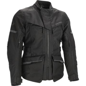 Acerbis X-Rover Ladies Black Waterproof Textile Jacket