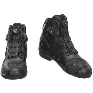 Acerbis Skali Black Motorcycle Shoes