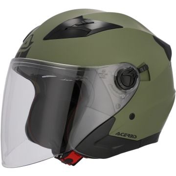 Acerbis Firstway 2.0 Matt Green Jet Helmet