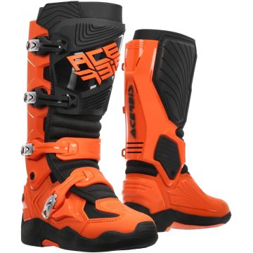 Acerbis Whoops Orange Schwarz Motocross Stiefel