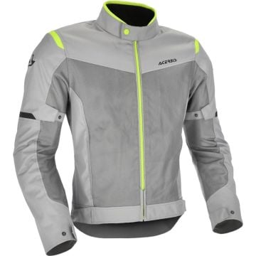 Acerbis Ramsey Vented 2.0 Mesh Grey Yellow Textile Jacket