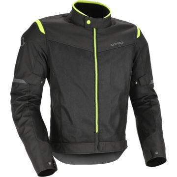 Acerbis Ramsey Vented 2.0 Mesh Black Yellow Textile Jacket