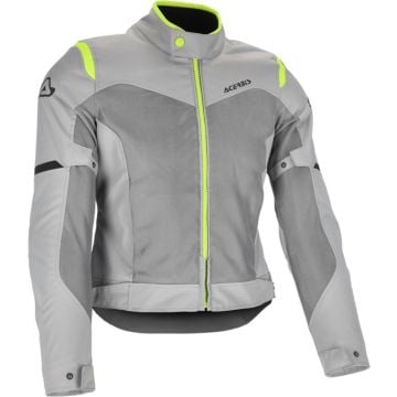 Acerbis Ramsey Vent 2.0 Mesh Ladies Grey Yellow Textile Jacket
