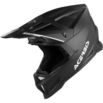 Acerbis T711 Matt Black Motocross Helmet