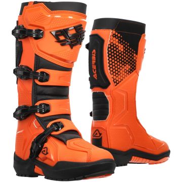 Acerbis Artiglio Orange Schwarz Motocross Stiefel