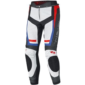 Held Rocket 3.0 White Blue Red Leather Pants