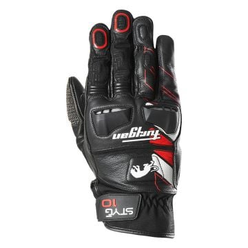 Furygan Styg10 Gloves Black White Red