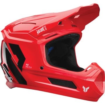 Thor Fleet Forge Red Black Kids Motocross Helmet