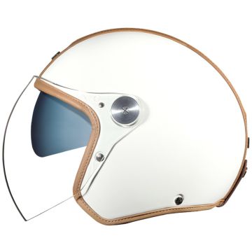 Nexx X.G30 Groovy White Brown Jet Helmet