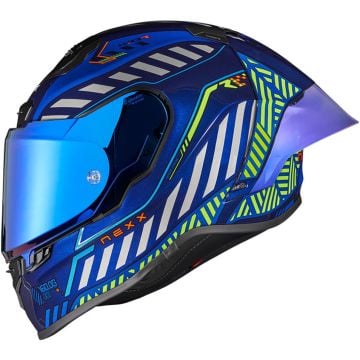 Nexx X.R3R Out Brake Blue Full Face Helmet