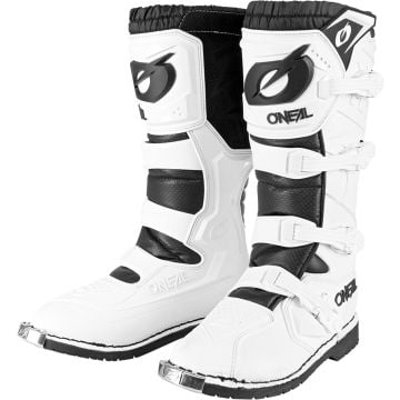 O'NEAL Rider Pro White Motocross Boots